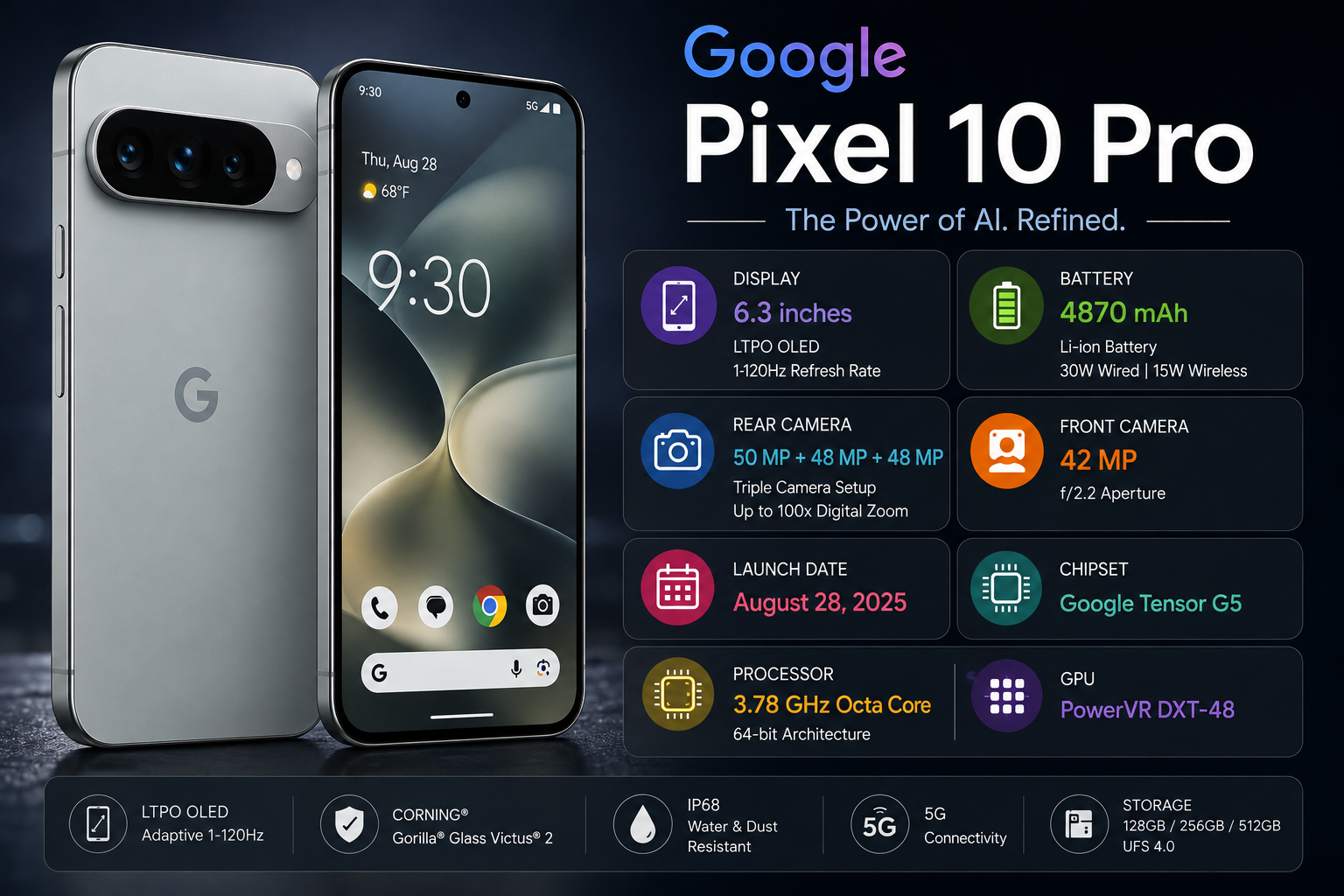 Google Pixel 10 Pro Review (2026): Full Specifications
