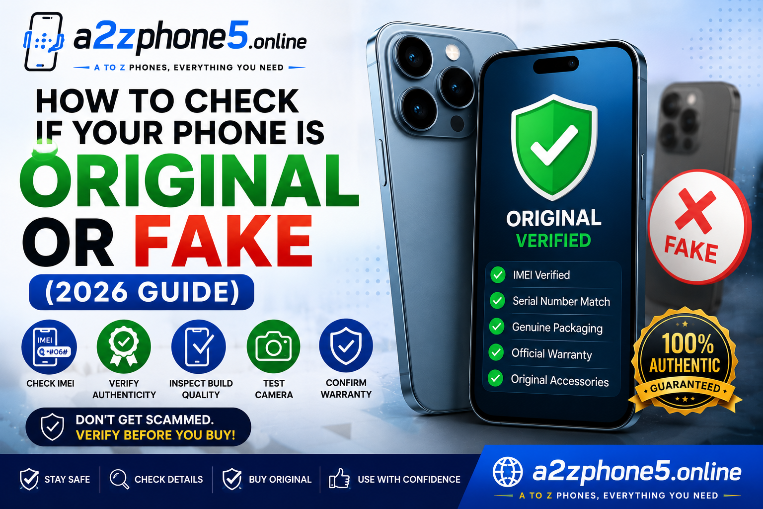 How to Check if Your Phone is Original or Fake